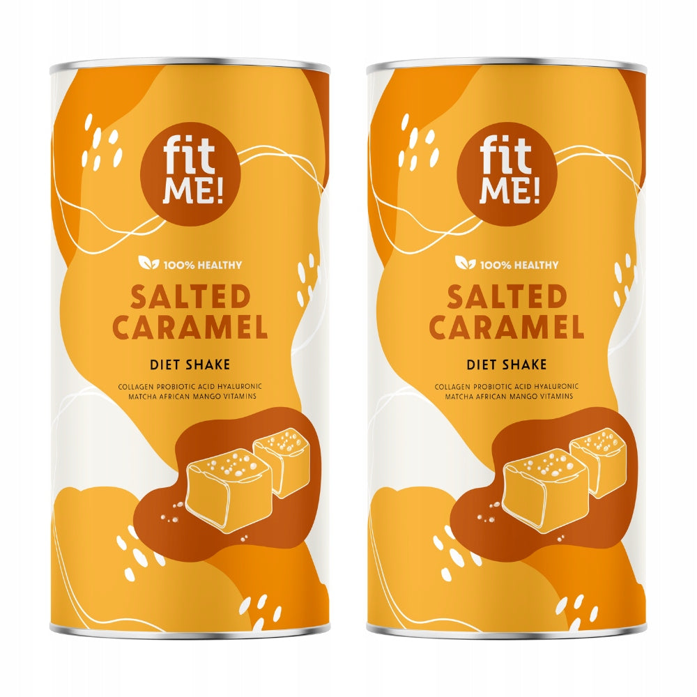 Slimming protein smoothie salty caramel 2 x 500g whey protein supplement