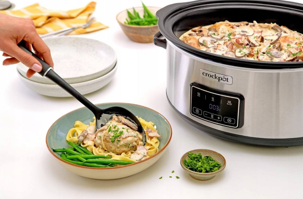Slow Cooker Crock-Pot CSC112X 6,5l (silver) Capacity 6.5 l