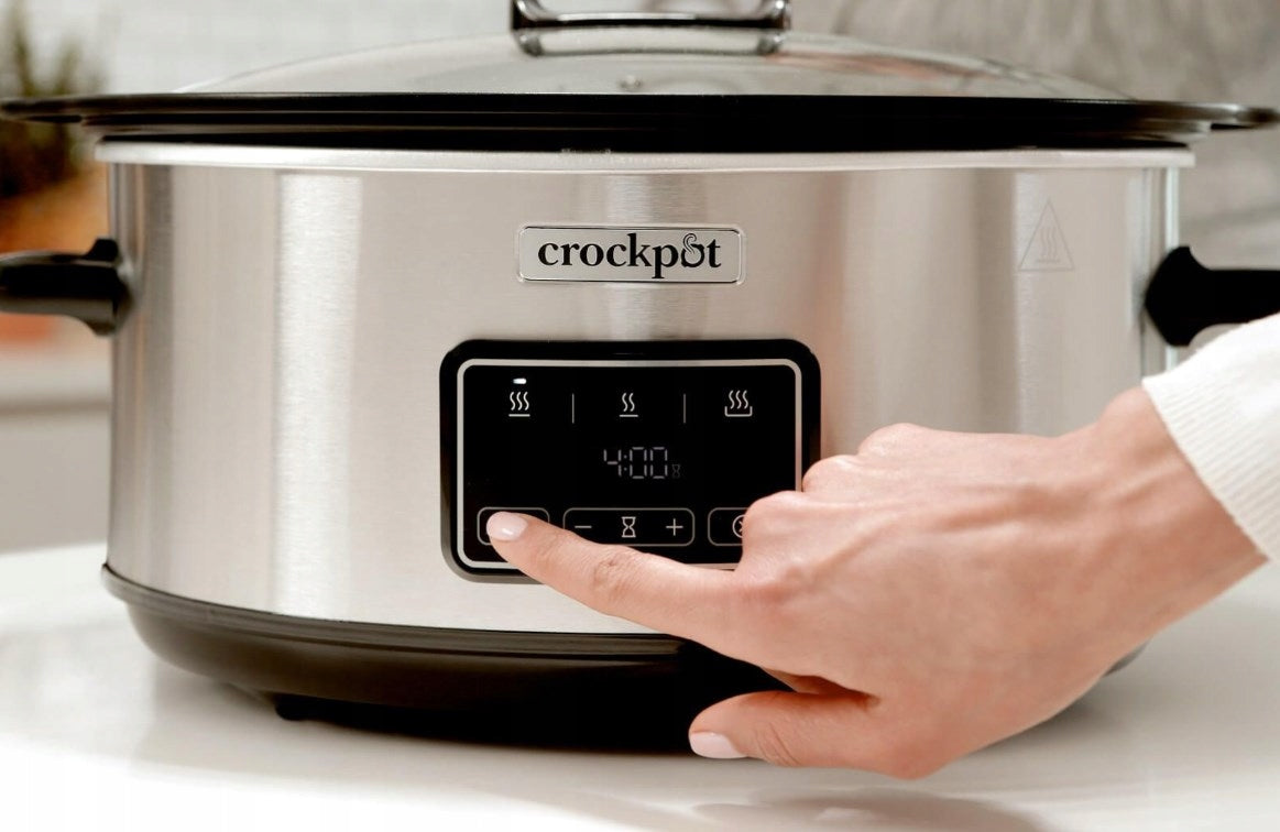 Slow Cooker Crock-Pot CSC112X 6,5l (silver) Dominant color silver/gray