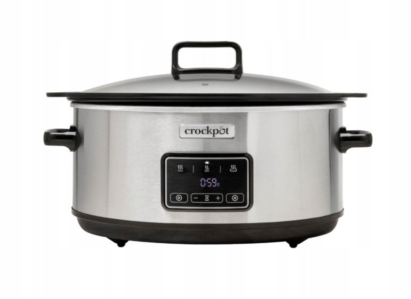 Slow Cooker Crock-Pot CSC112X 6,5l (silver)