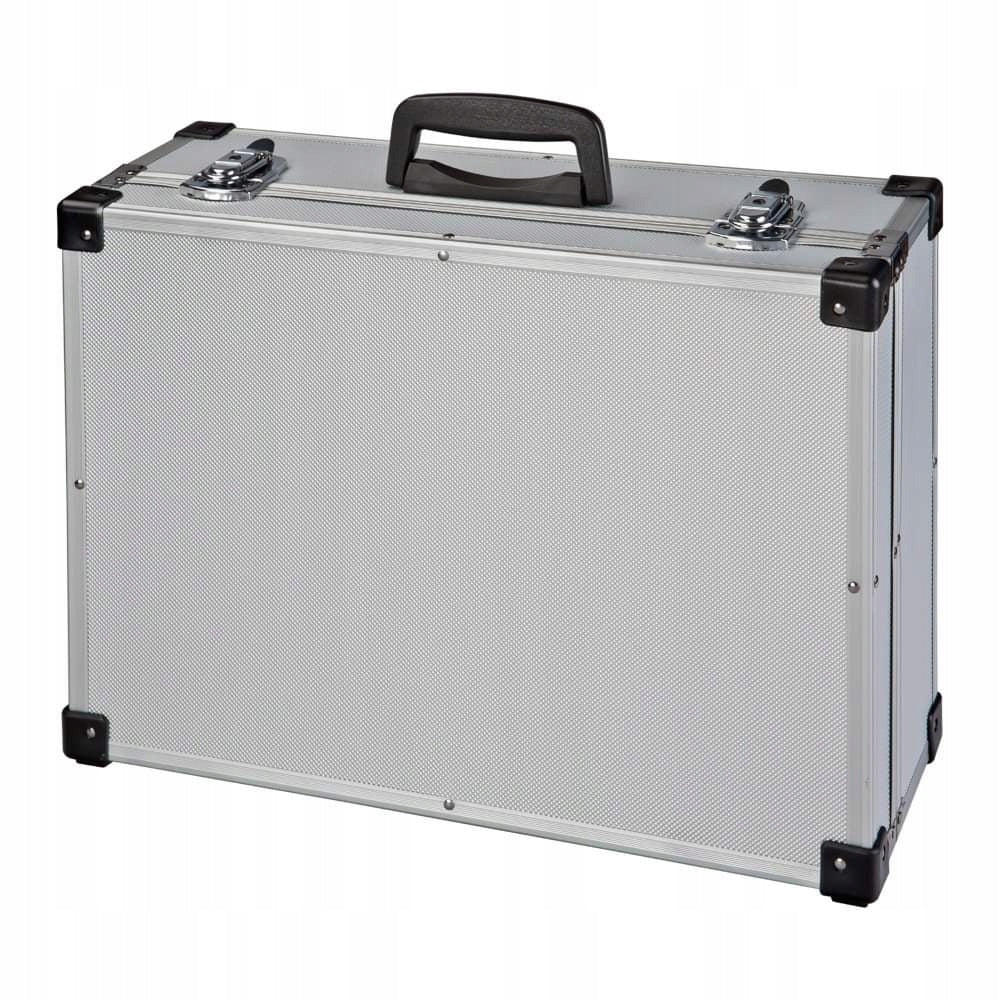 Small ALUMINUM SUITCASE Transport TOOL BOX for EQUIPMENT Cables Manufacturer code 4894329756719
