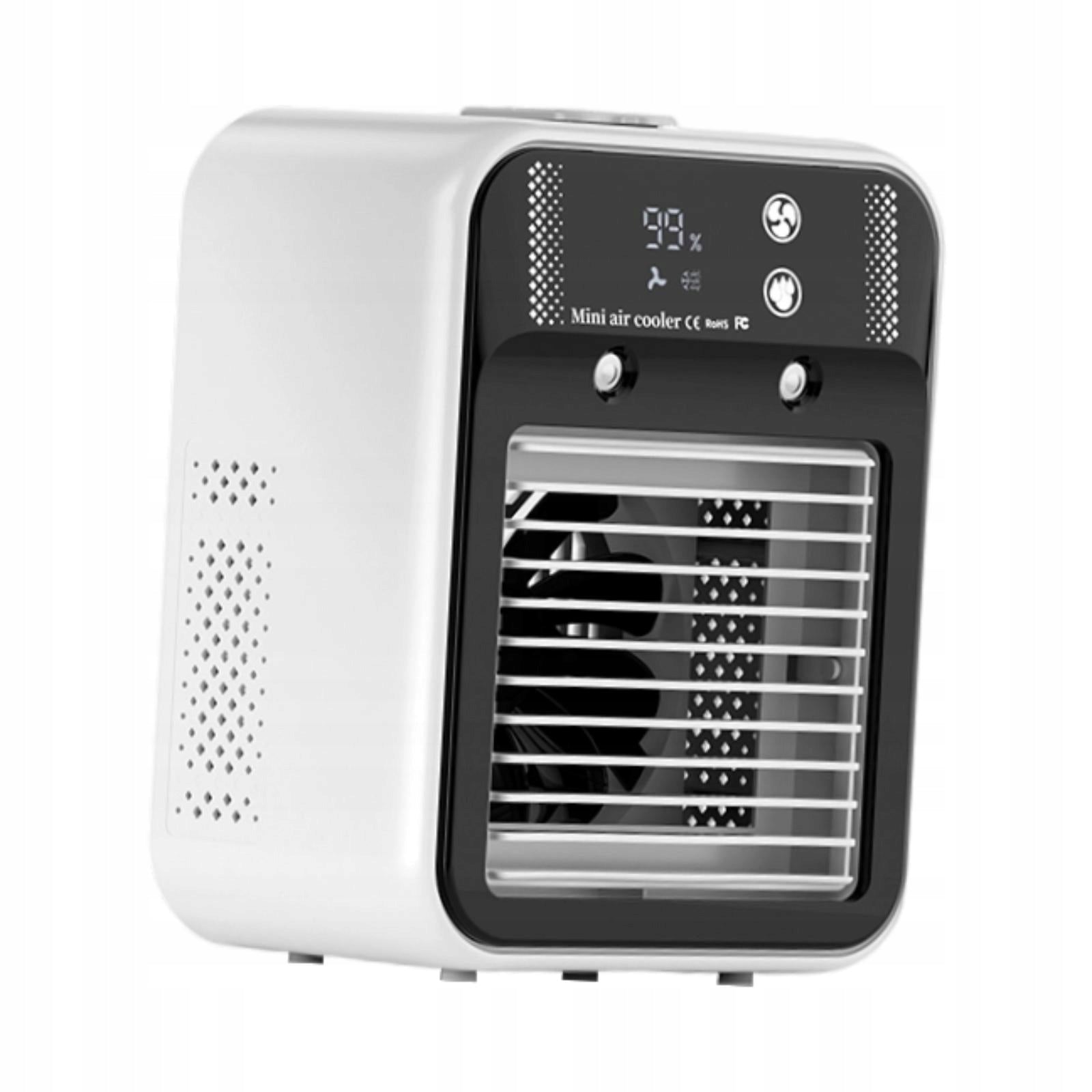 Small Air Conditioner Fan Modern Personal Fan Adjustable Angle Mini Air Medical device no
