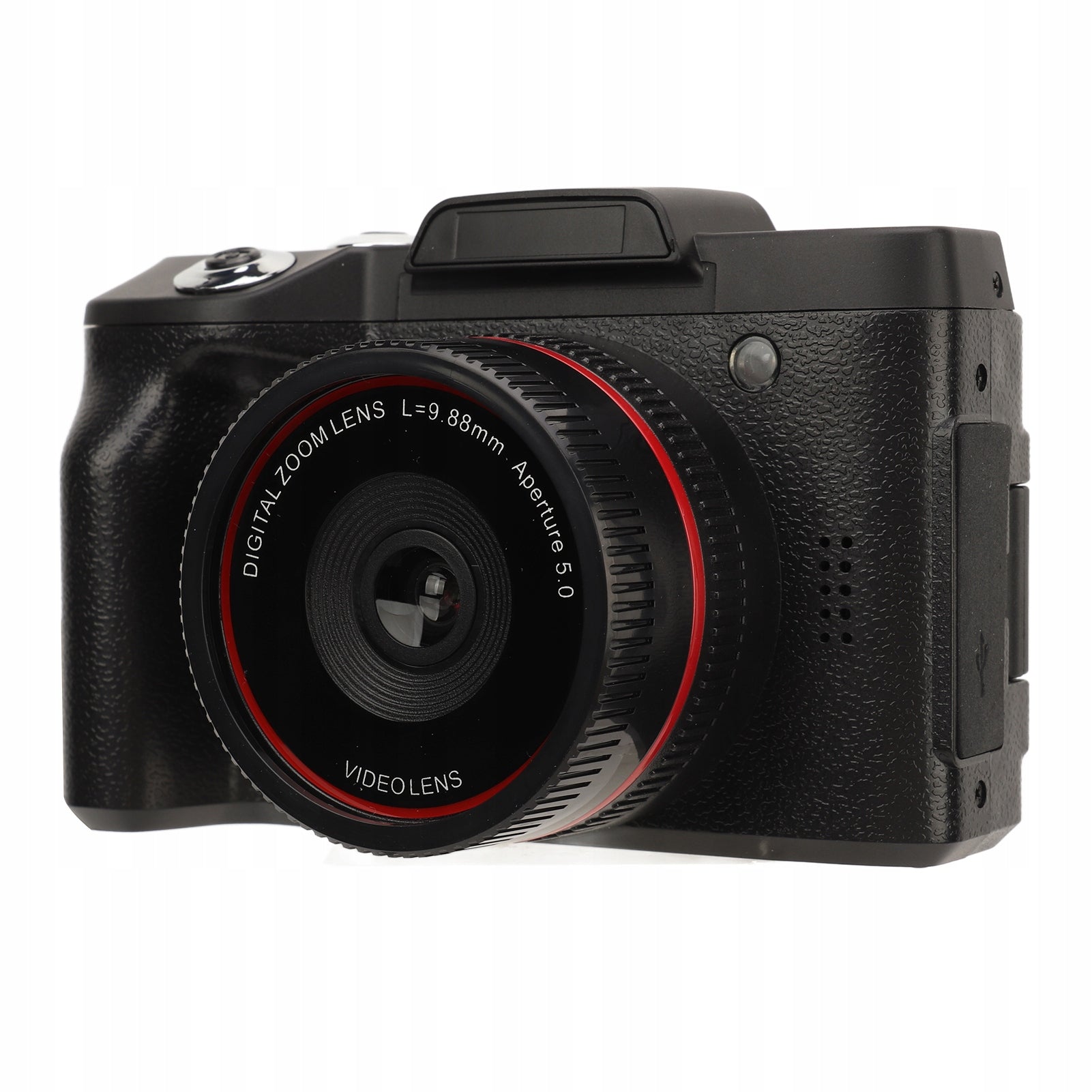 Small Digital Camera, Flip Screen 16x Digital Zoom 1080P Smile Shoo Model 7247SKSJ