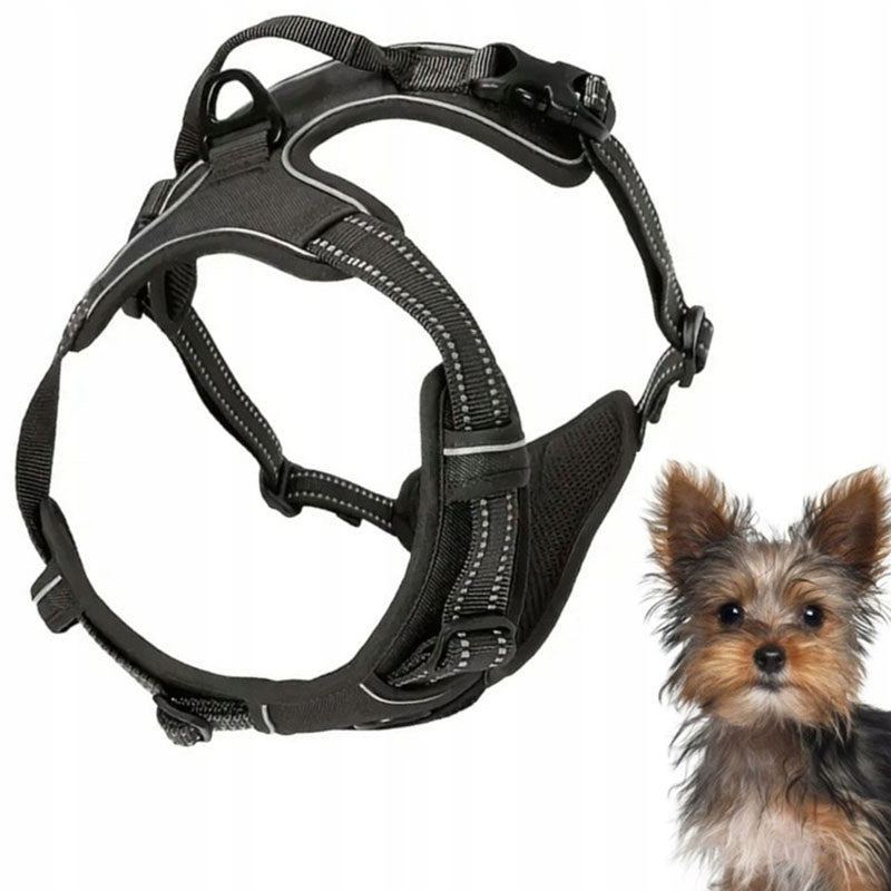 Small Dog BRACES PRESSURE-FREE black S 33-60cm Maltese York Size S