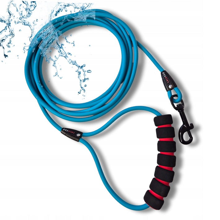 Small Dog LANYARD Waterproof Lightweight PVC Training Rope 3M BLAST Turquoise Manufacturer code 5906555652631