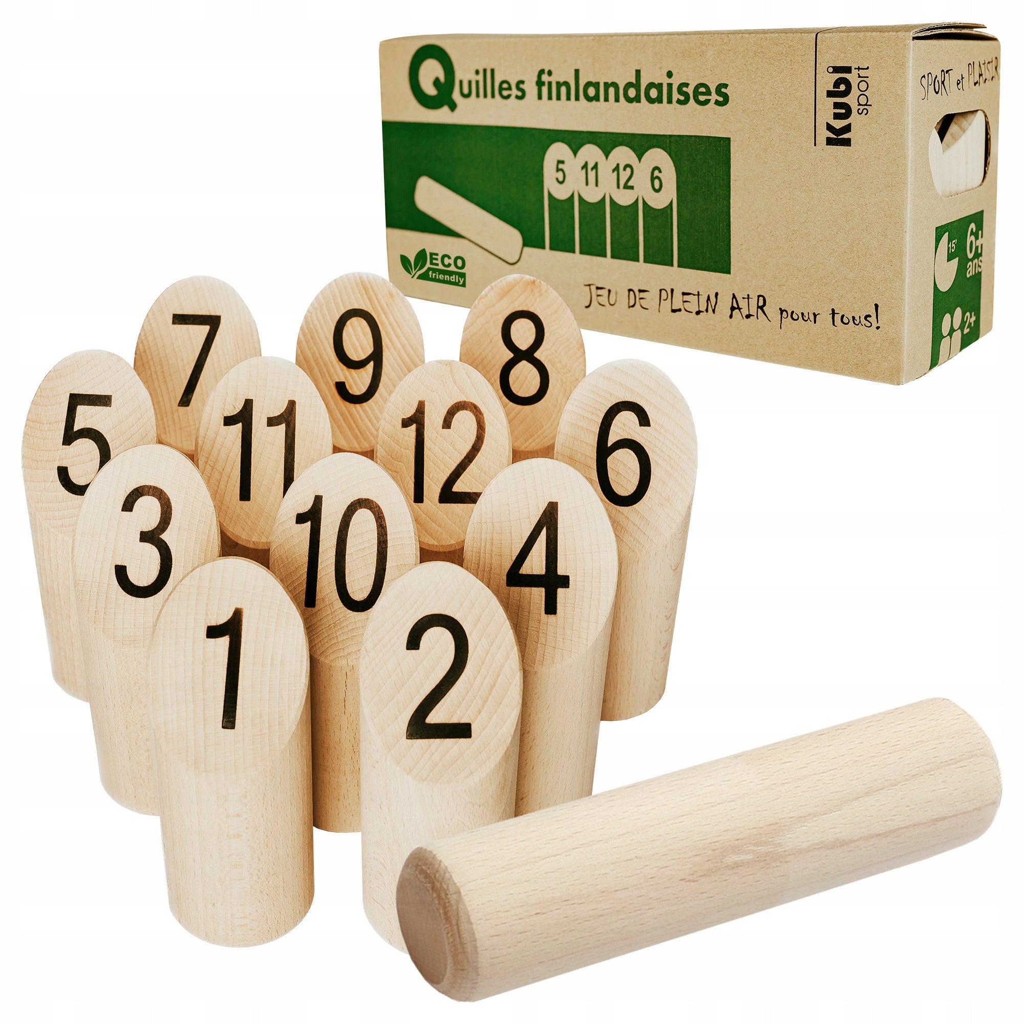 Small Finnish bowling, the best arcade game, outdoor game for children