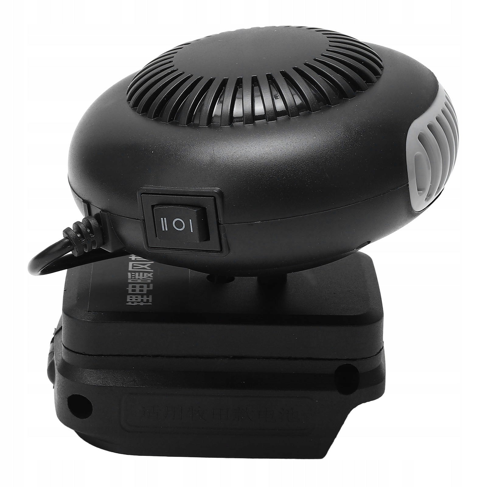 Small Heater 170W 2 Gears 18V Battery Powered Electric Fan Heating power 1 W