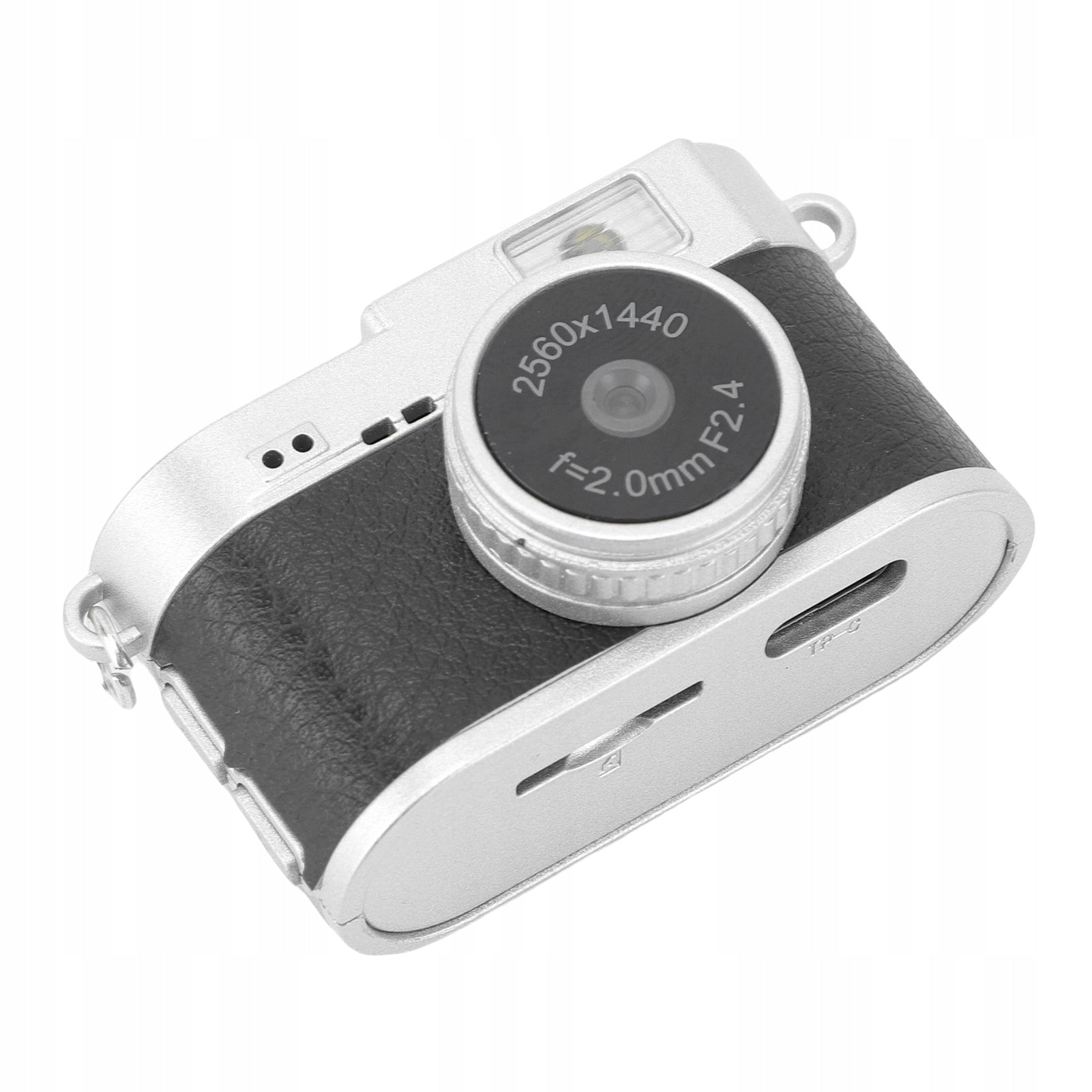 Small digital camera with keychain. Compact portable LA recorder Brand no brand