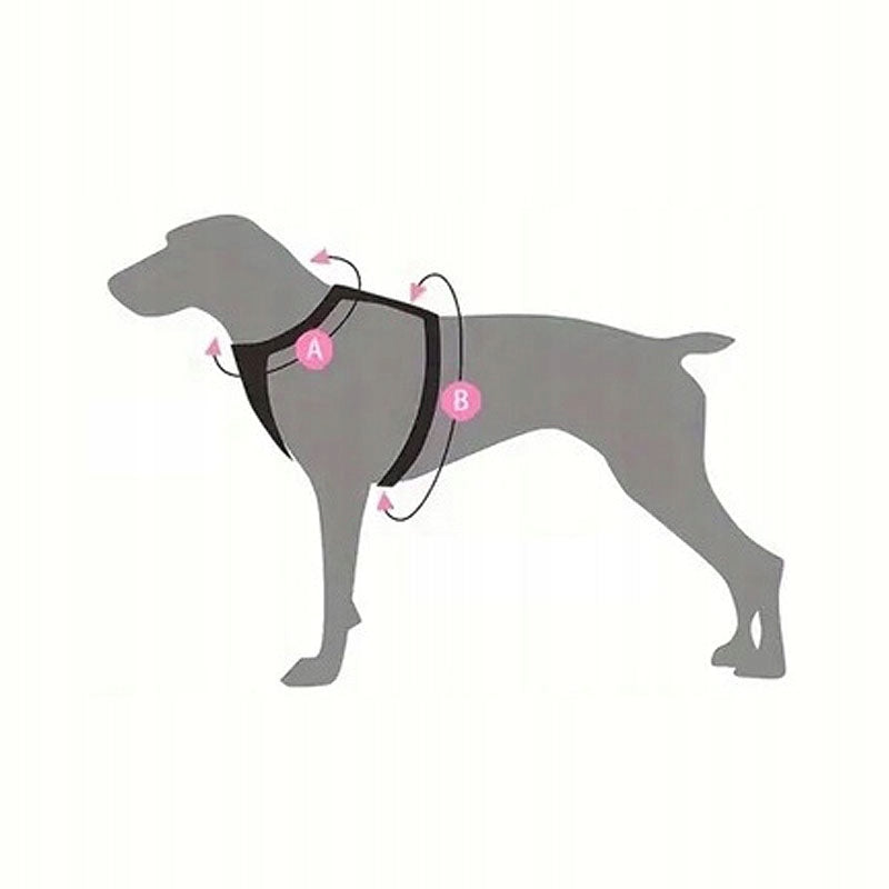 Small dog HARNESS PRESSURE-FREE red S 33-60cm Maltese York Brand no brand