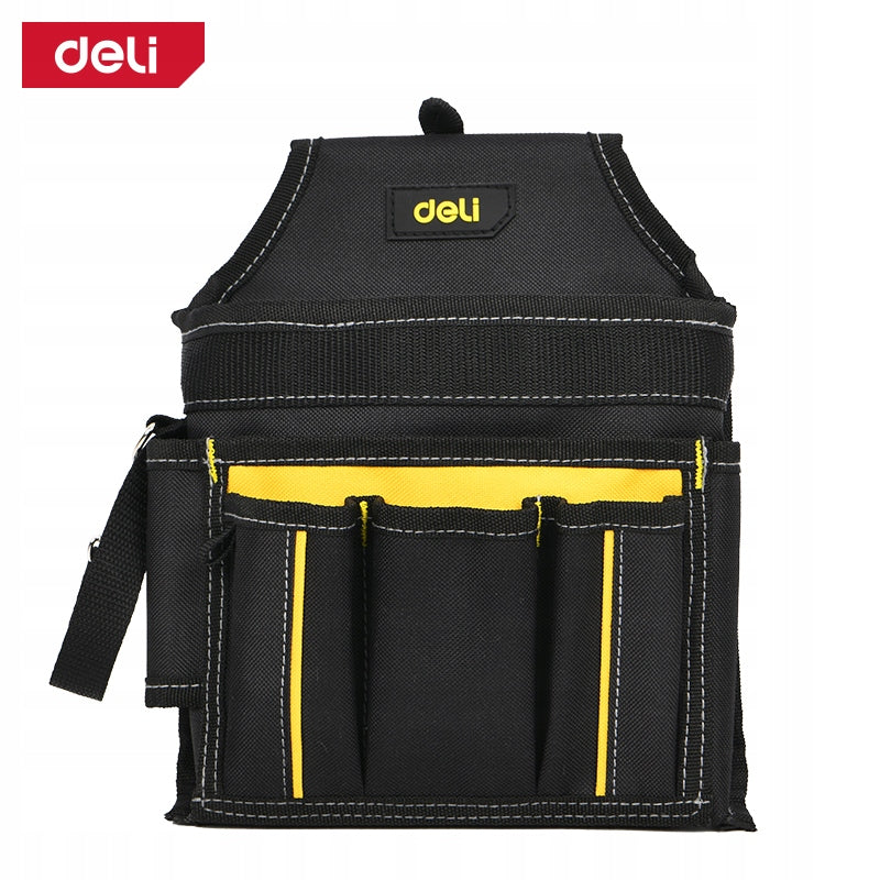 Small electrician bag, assembly belt Deli EDLP08 Packaging status original
