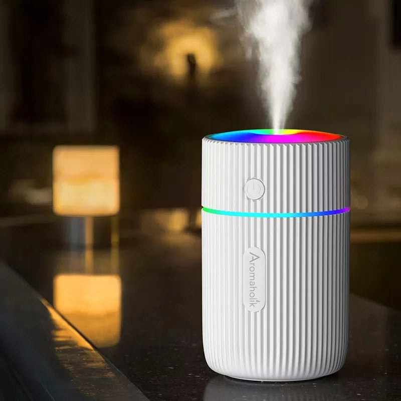 Small humidifier - Ultrasonic diffuser + oil Freebie Manufacturer code Nawilżacz powietrza LED USB