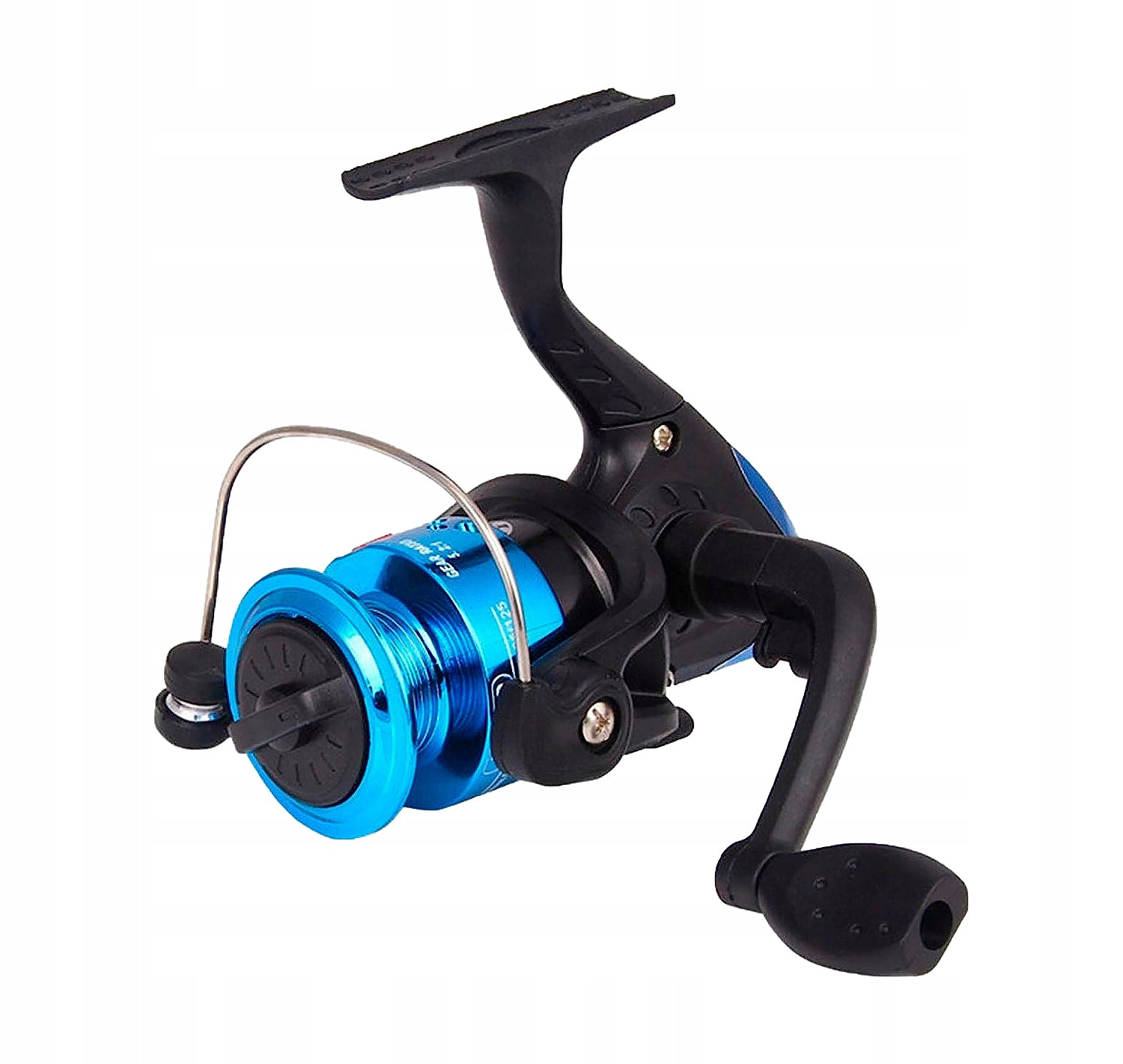 Small reel 5.2:1 with fishing line light universal