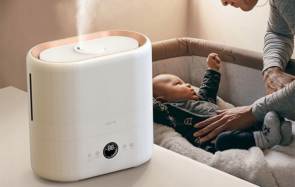 Smart Air Humidifier Deerma St636w Aromatherapy 28w 4.5l Dominant color white