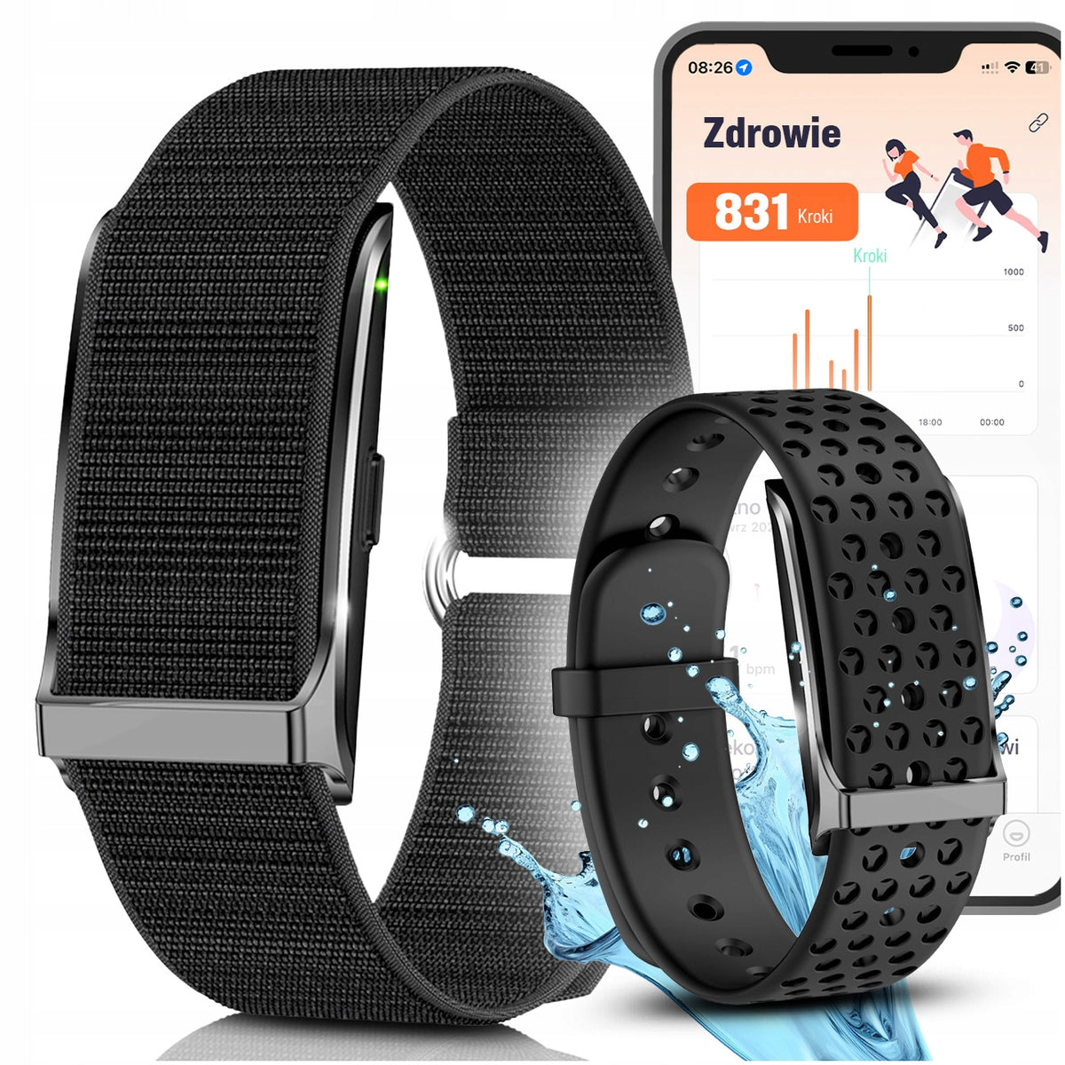 Smart Band Smart Health Sport Notifications - in Polish EAN (GTIN) 5906639824220