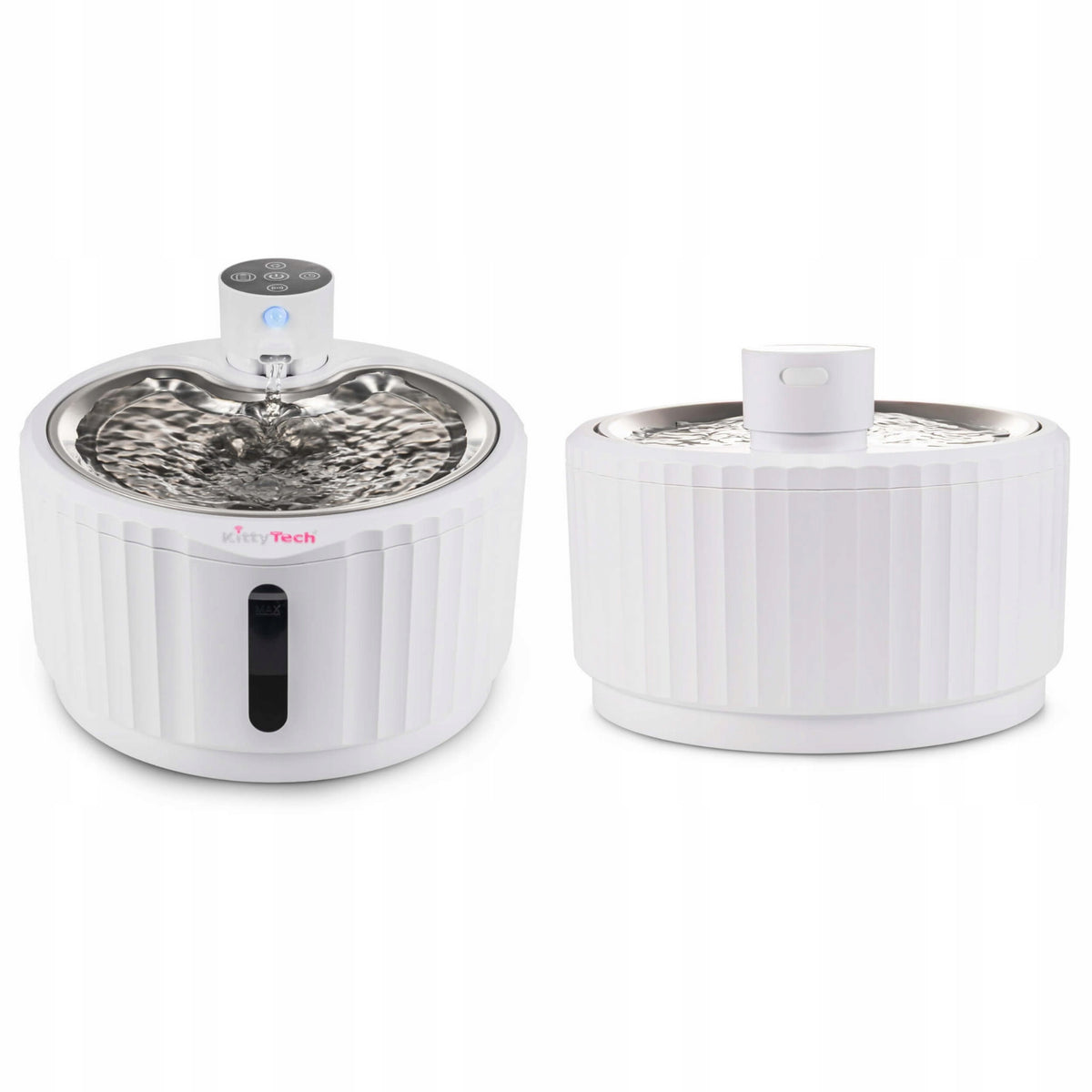 Smart Cat Fountain with Sensor and PurrFlow Battery KittyTech Brand KittyTech
