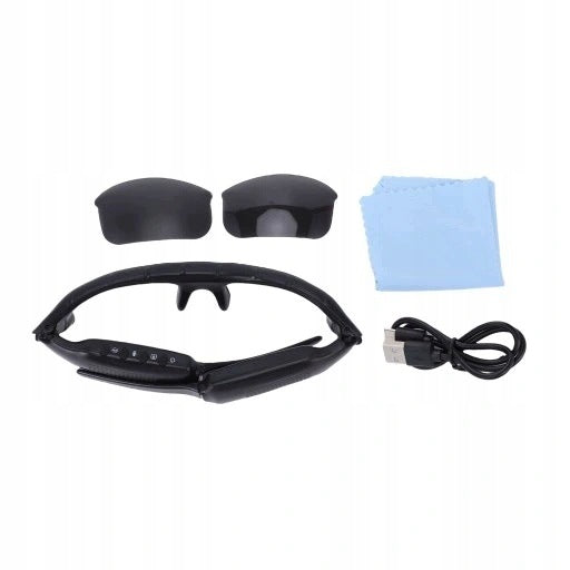 Smart Cycling Glasses Photo and Video Recording Action Camera 3X Brand no brand