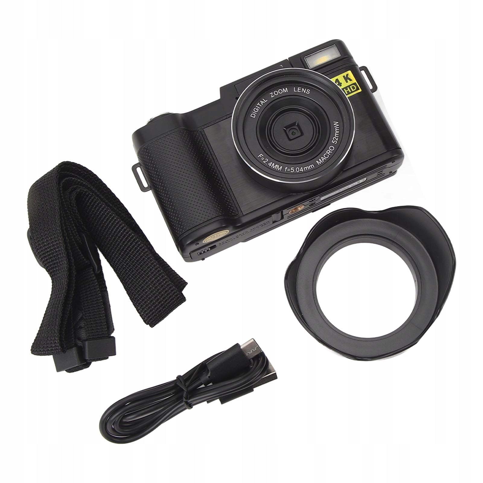Smart Digital Camera Anti Shake 3 Inch 9X Flip Screen Batteries included no
