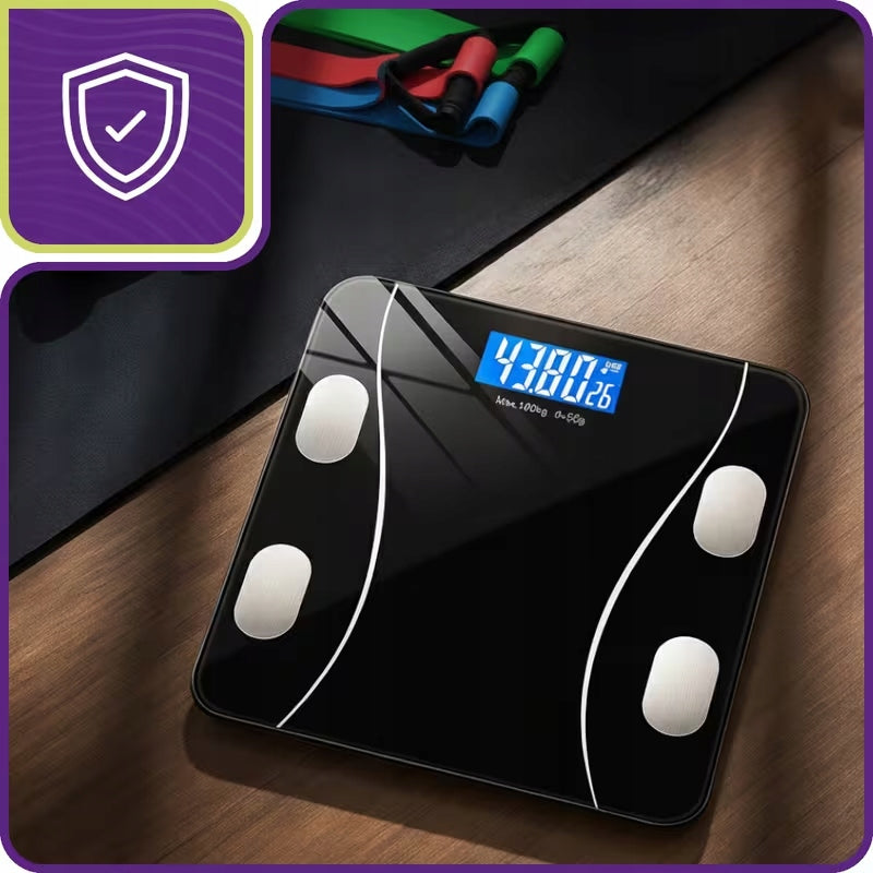 Smart Digital Scale| Bluetooth| Up to 180 kg| AS Packaging status original