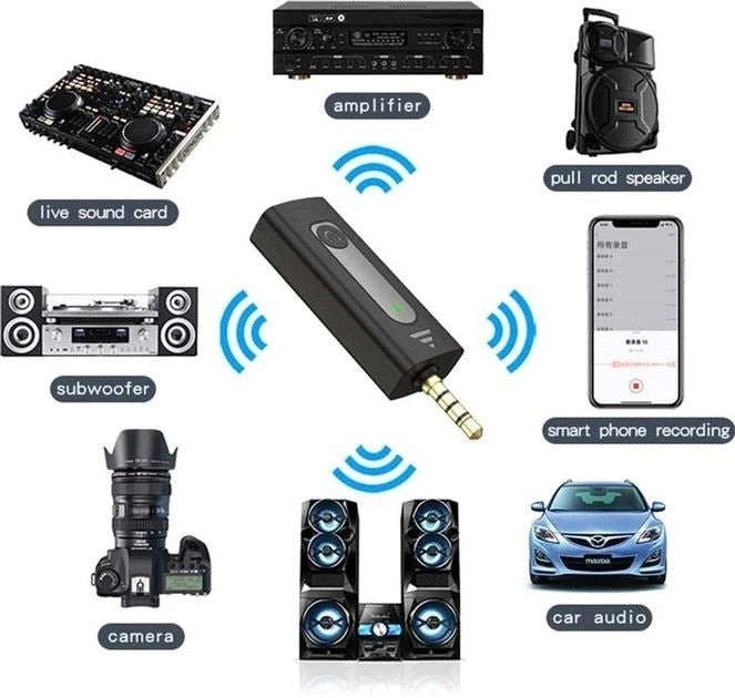 Smart Wireless Tie Microphone, Professional Recording Brand no brand