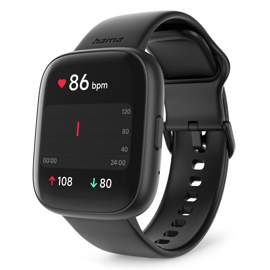 Smart hodinky Hama Smartwatch 4000 čierne Manufacturer code 001786400000