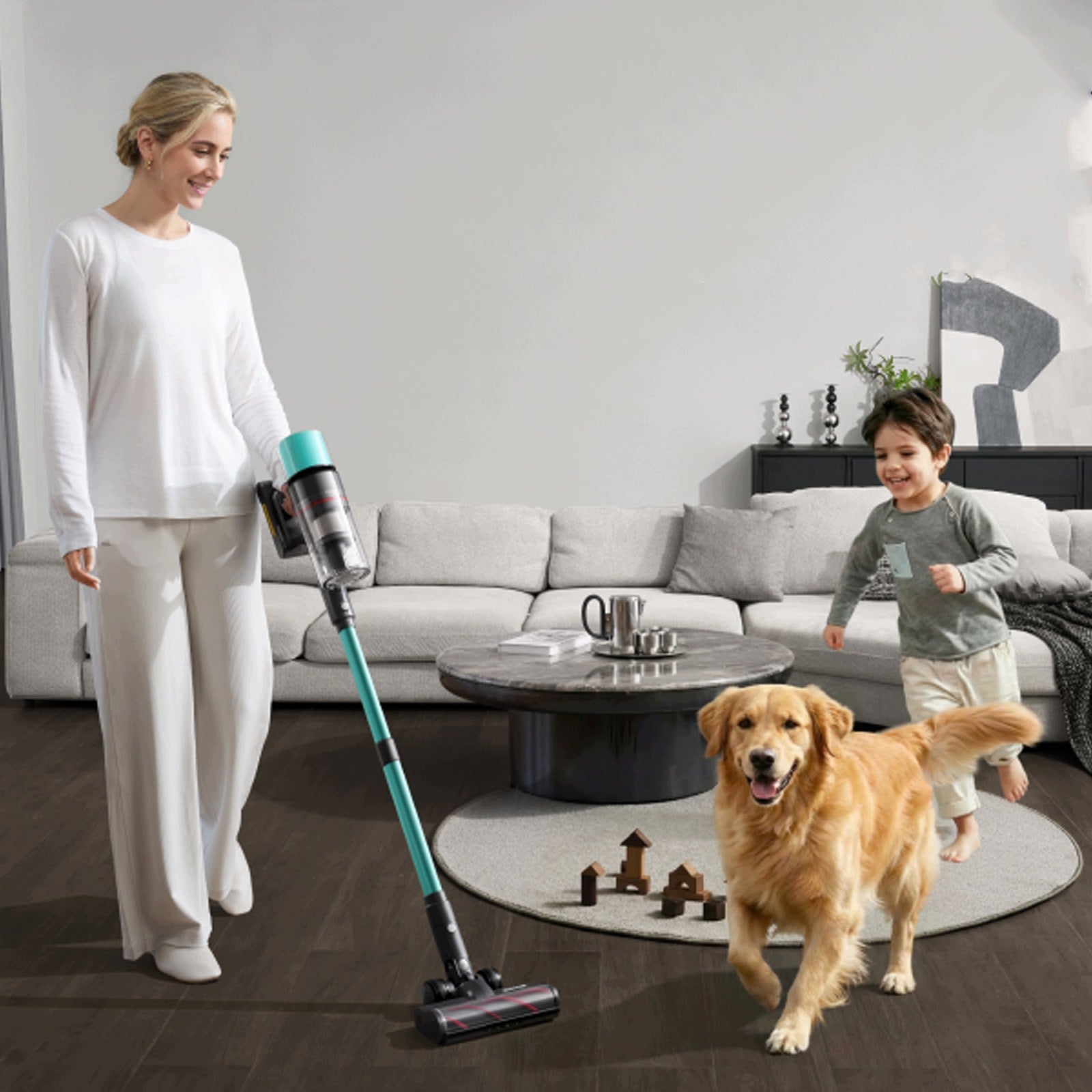 SmartAi V5 pro Vacuum Cleaner Smart Home Industry 650W 29.6V 24000mAh Blue Manufacturer code 4537380253505