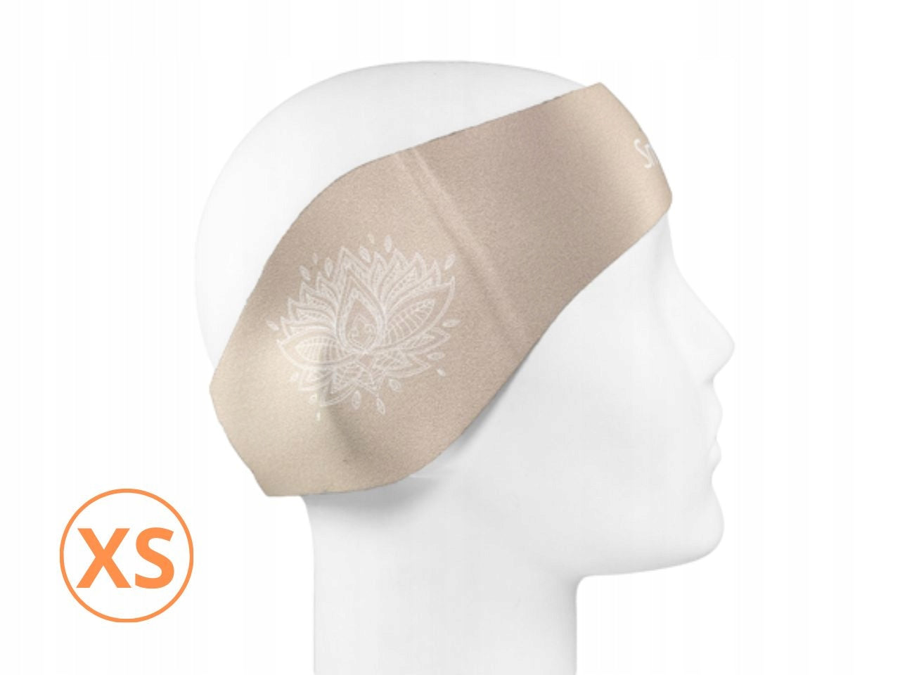 SmartEar protective swimming ear band neoprene beige XS