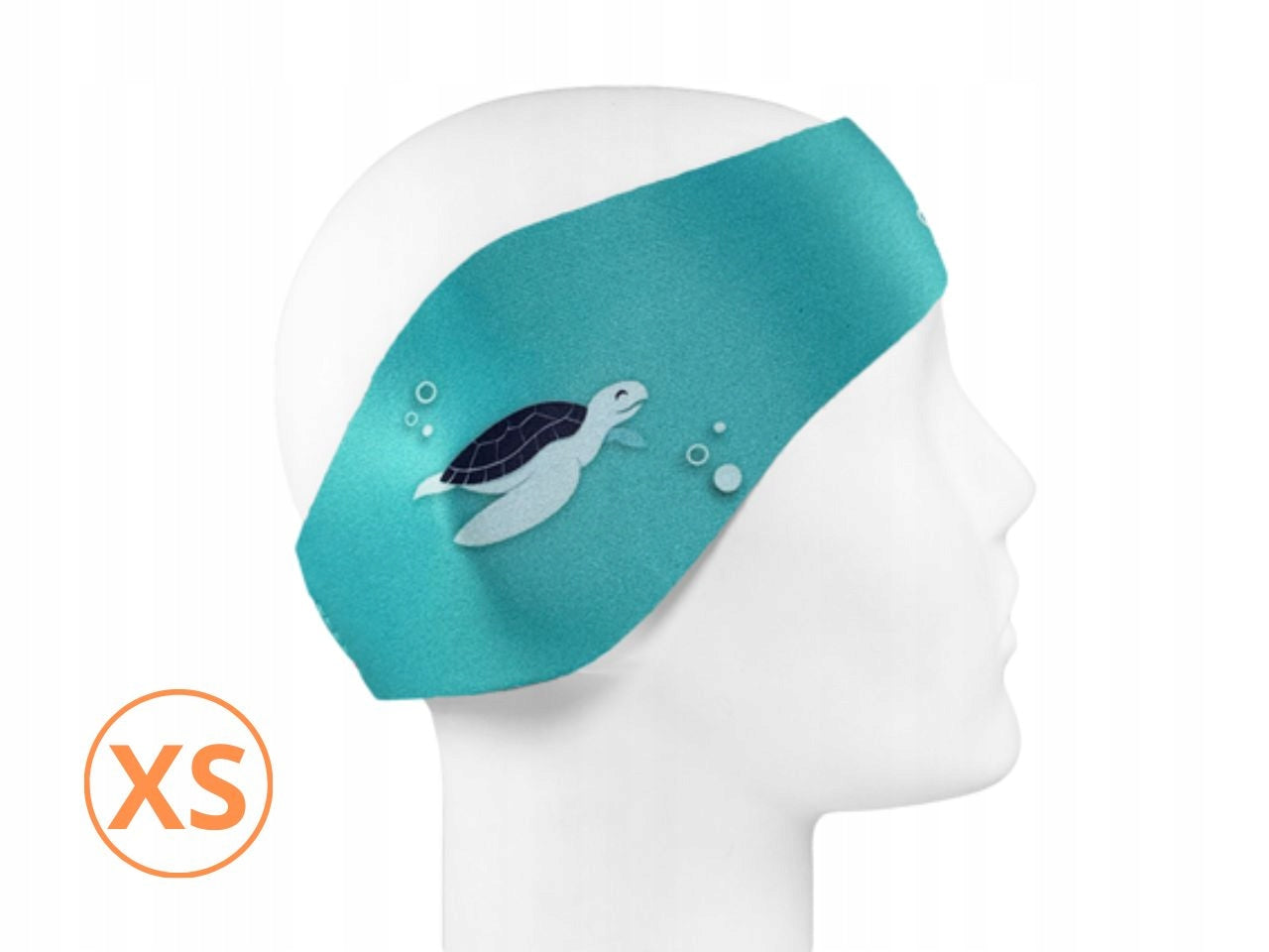SmartEar protective swimming ear band neoprene turquoise XS