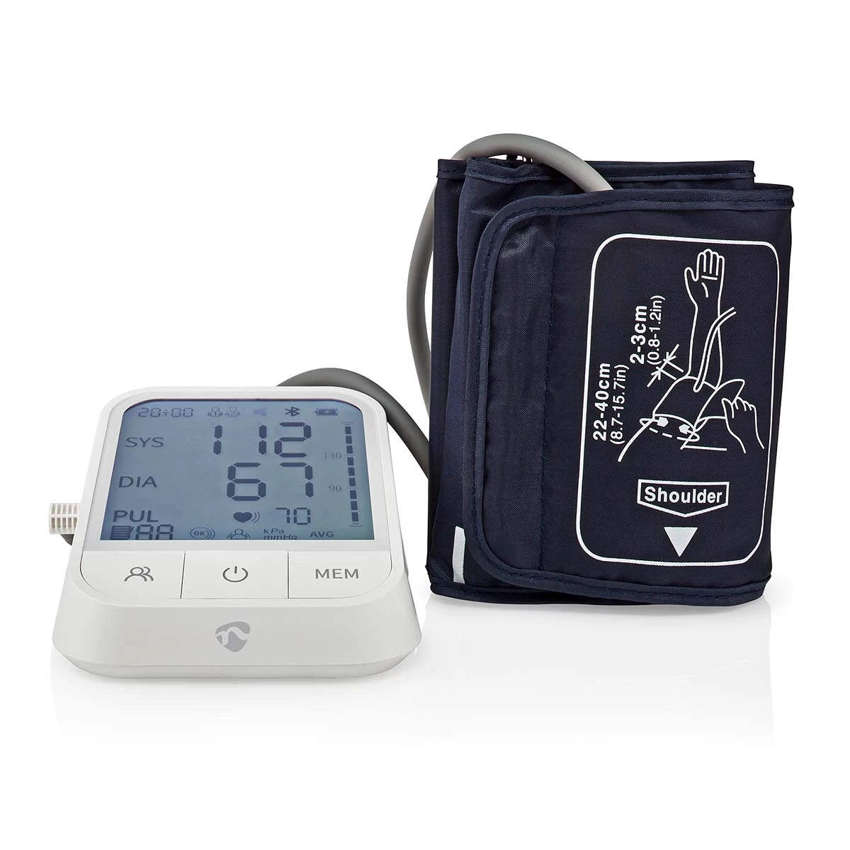 SmartLife Monitor Krevního Tlaku | Rameno | Bluetooth | LCD Displej | 22 -