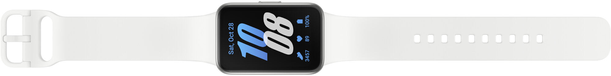 Smartband SAMSUNG Fit 3 Silver Case shape rectangular