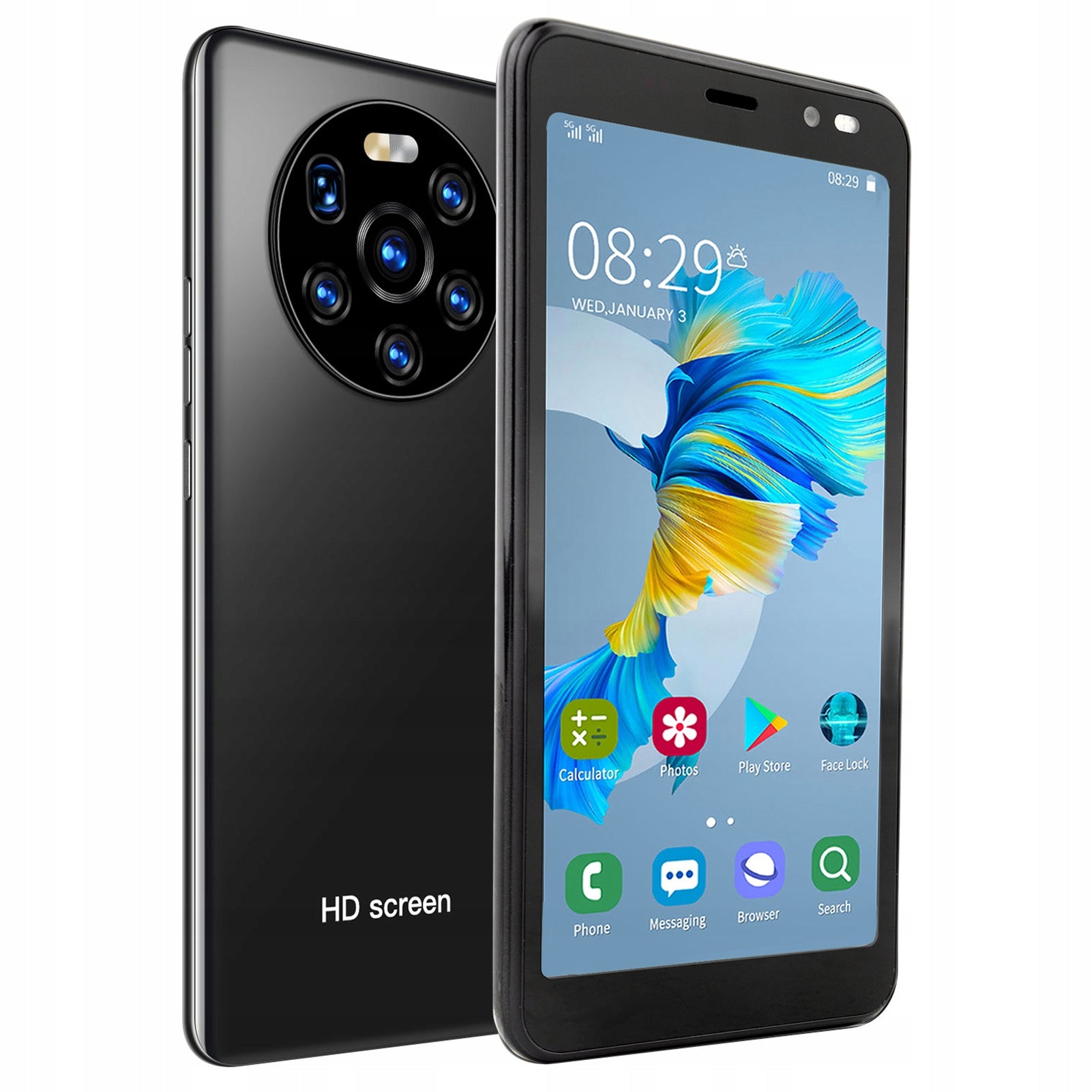 Smartfon LANDVO Mate40 Pro Android Dual SIM 4/128GB 5.45'' 1500mAh Czarny EAN (GTIN) 0700002033333