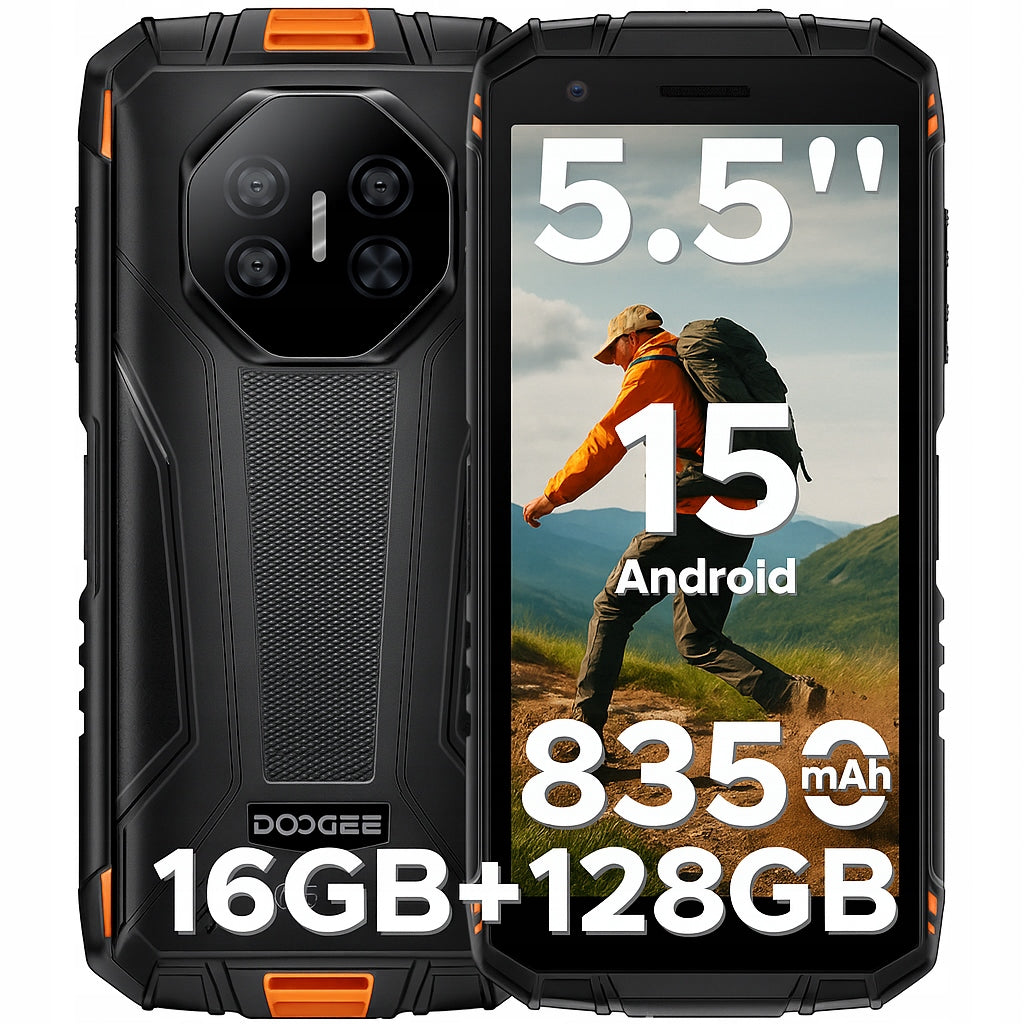 Smartfon Pancerny Militarny DOOGEE FIRE3PRO 16GB+128GB NFC/IP69K/Android