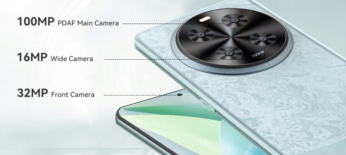 Smartphone CUBOT HAFURY MEET 24/256GB AMOLED 2K+ Android13 NFC FHYDRO Built-in memory 256 GB