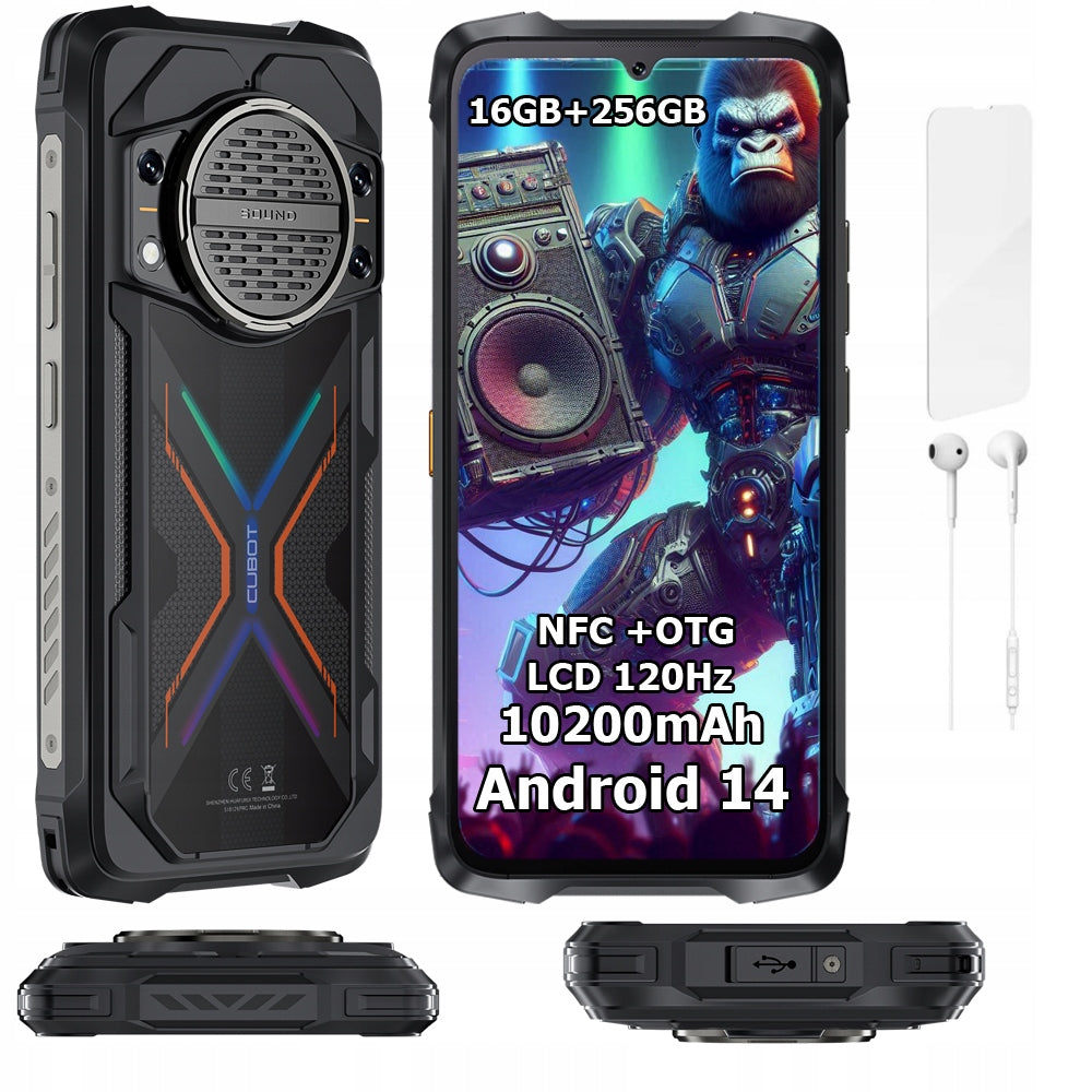 Smartphone CUBOT KING KONG Power 3 16/256GB DUAL ARMORED IP69K MILITARY