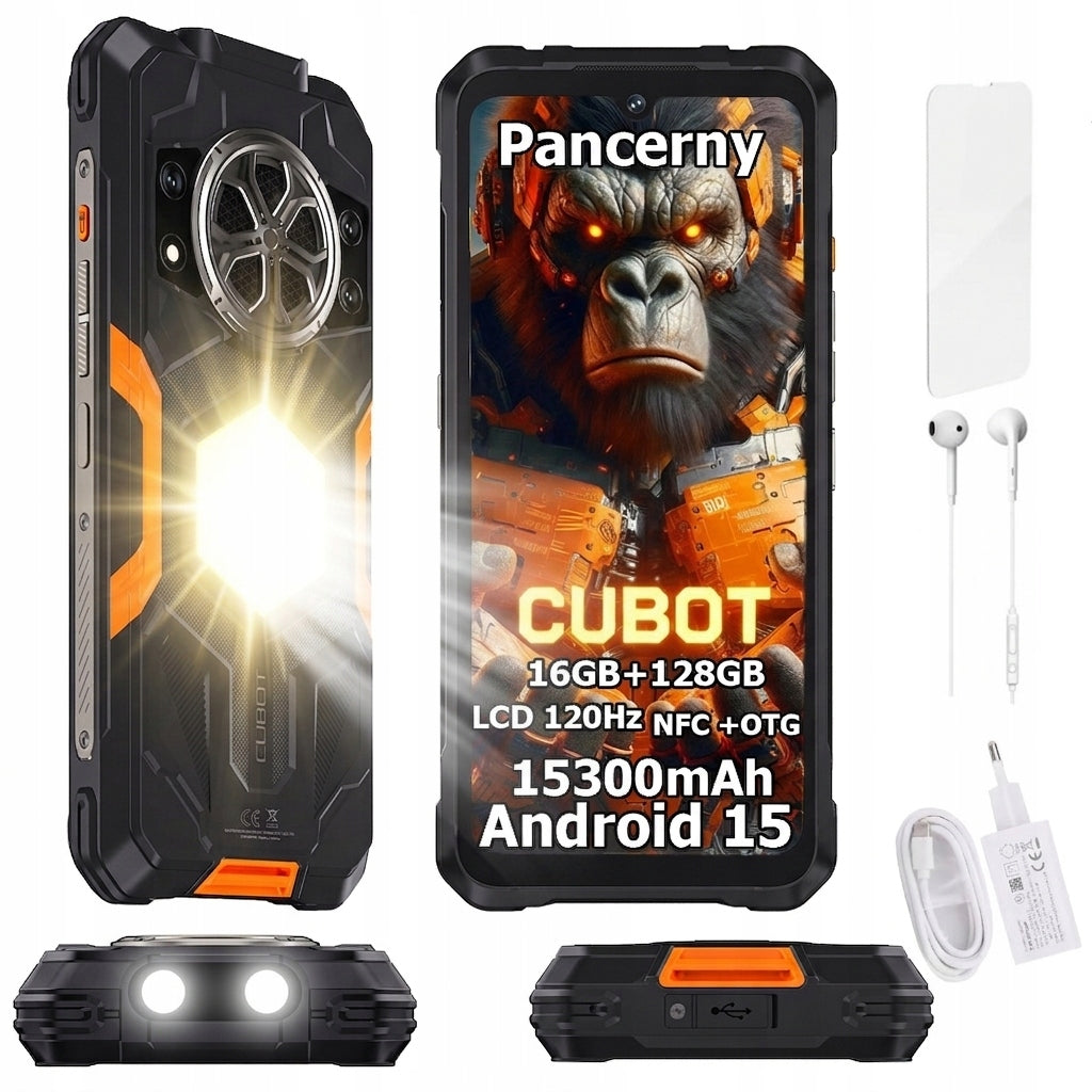 Smartphone CUBOT KING KONG Power 5 16/128GB DUAL NFC ARMORED IP69K MILITARY
