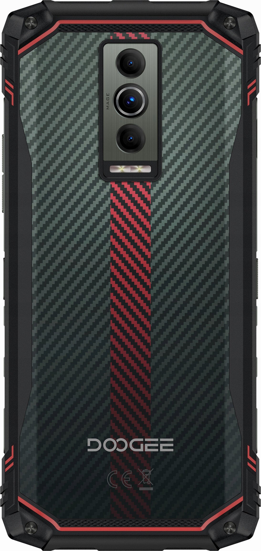 Smartphone DOOGEE Blade 10 Energy 4/128GB 6.56" 90Hz Red Built-in memory 128 GB