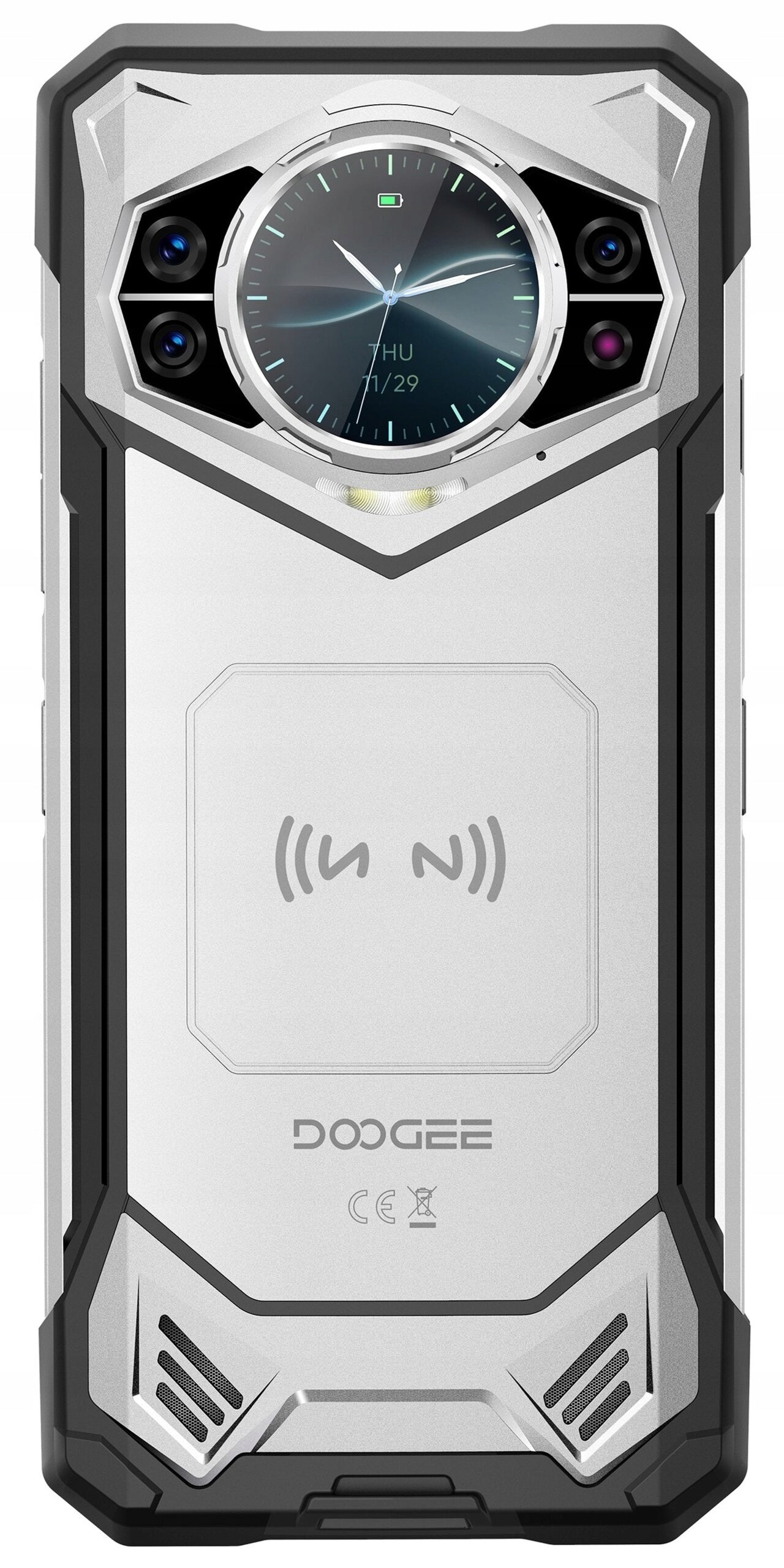 Smartphone DOOGEE S200E 5G 8/256GB 6.72” 120Hz Silver Built-in memory 256 GB