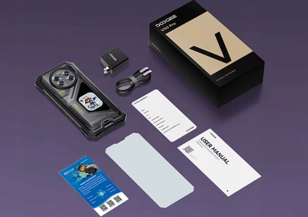 Smartphone DOOGEE V50 PRO 16 GB / 1TB - 5G black Manufacturer code 6942654923066