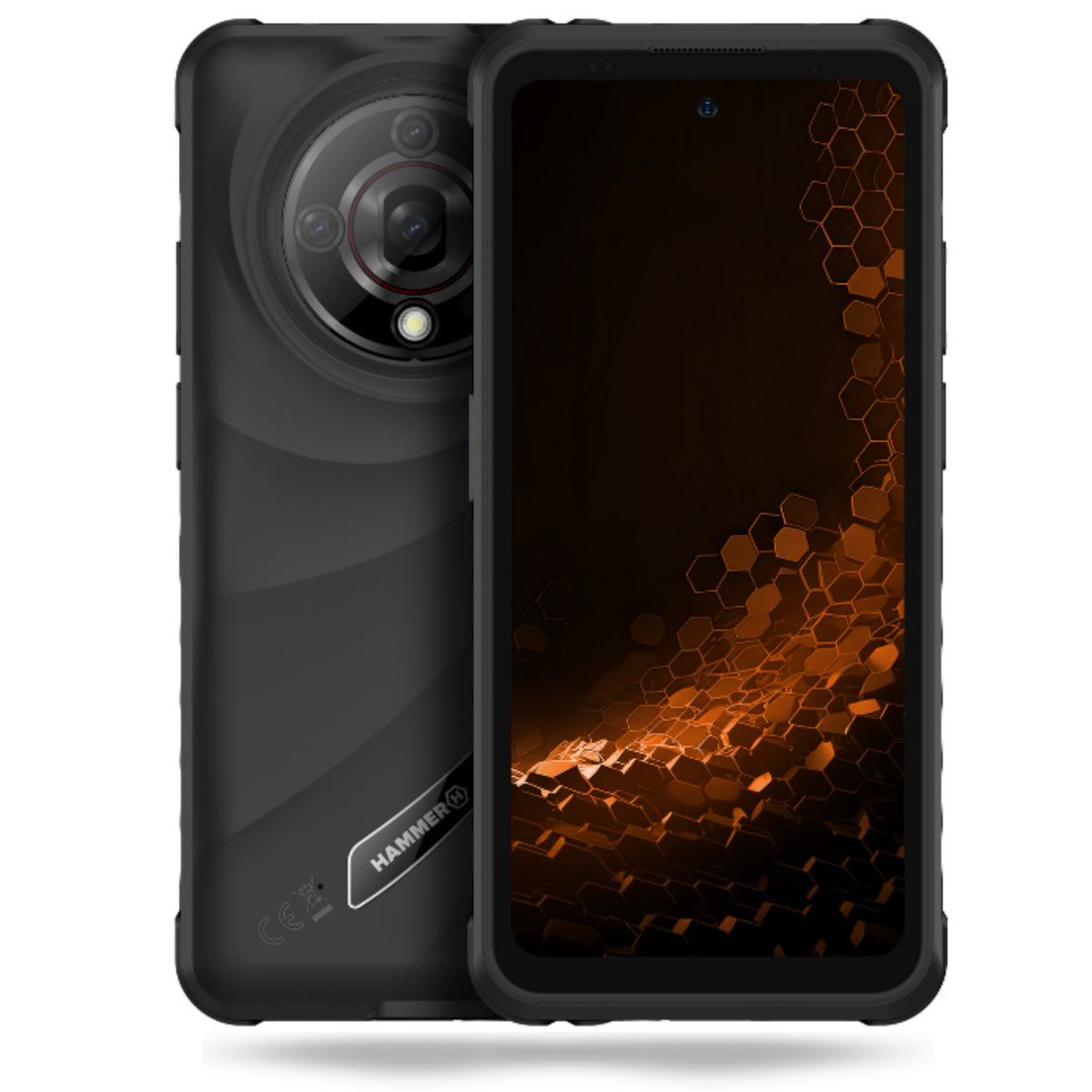 Smartphone HAMMER IRON 6 5G 6/128 GB armored phone waterproof night vision Manufacturer code TEL001052