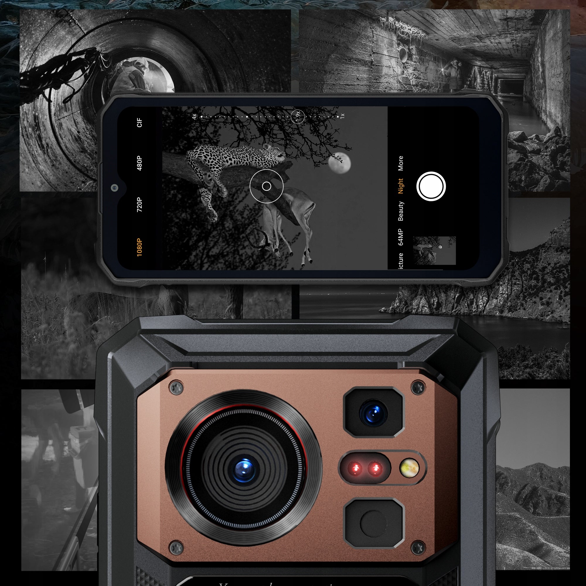 Smartphone HOTWAV W11 6 GB / 256 GB 4G (LTE) brown Brand HOTWAV