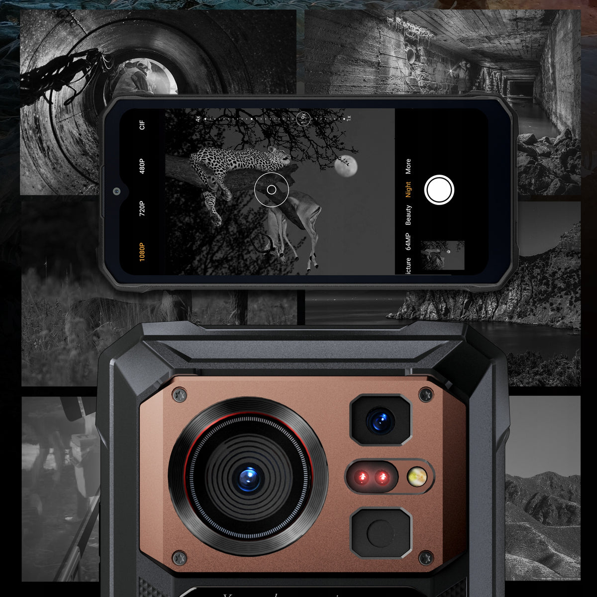 Smartphone HOTWAV W11 6 GB / 256 GB 4G (LTE) brown Brand HOTWAV