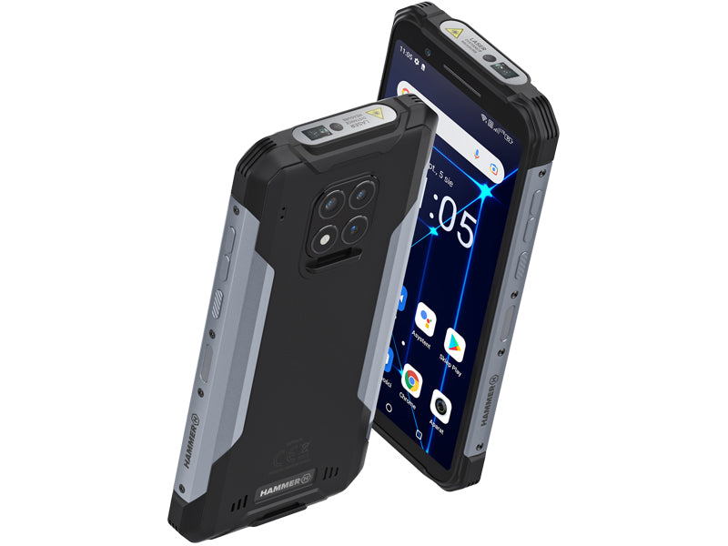 Smartphone Hammer Construction 6/128 GB 4G (LTE) silver Charger included yes