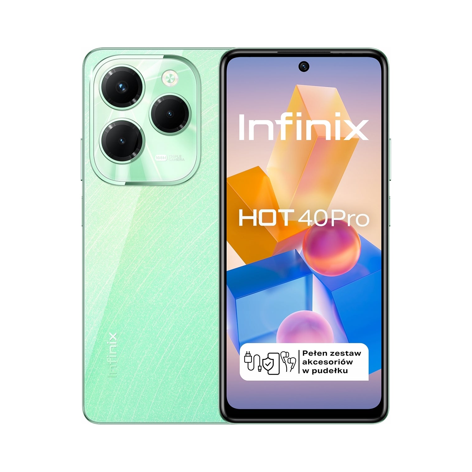 Smartphone Infinix HOT 40 Pro 8 GB / 256 GB 4G (LTE) green