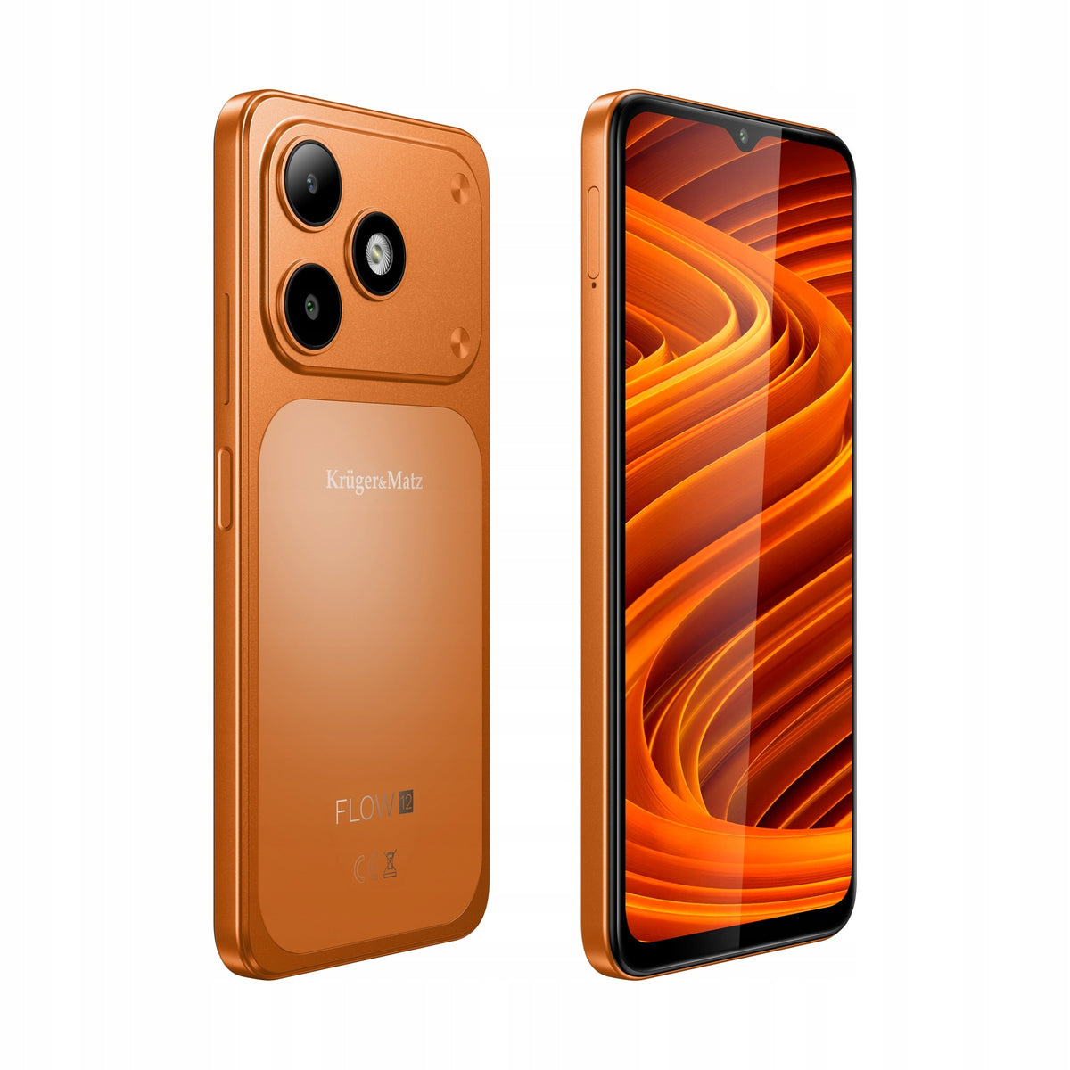 Smartphone Kruger&Matz FLOW 12 6,56" 4/64GB DualSIM 5000mAh LTE orange Brand Kruger&Matz