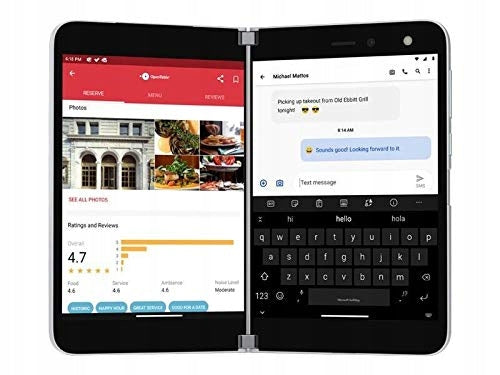 Smartphone Microsoft Surface Duo 6GB 128GB Lte white USQ-00003 Built-in memory 128 GB