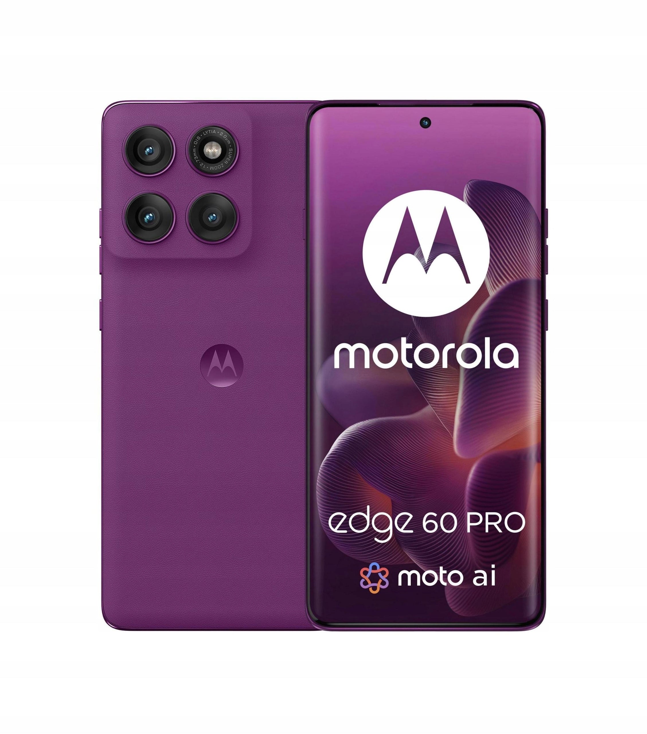 Smartphone Motorola Edge 60 Pro 12/512GB 5G Dual SIM NFC Purple Grape