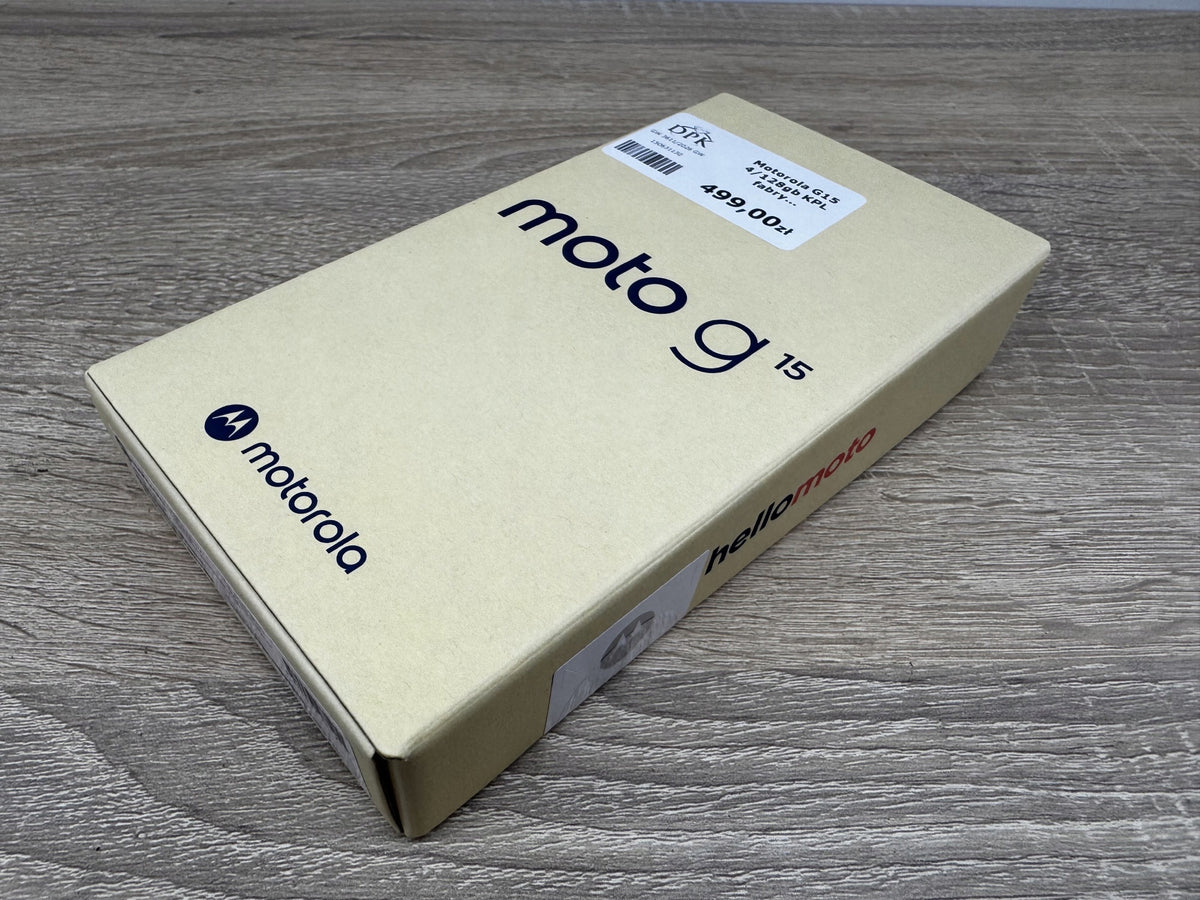 Smartphone Motorola G15 4GB RAM 128GB memory Brand Motorola