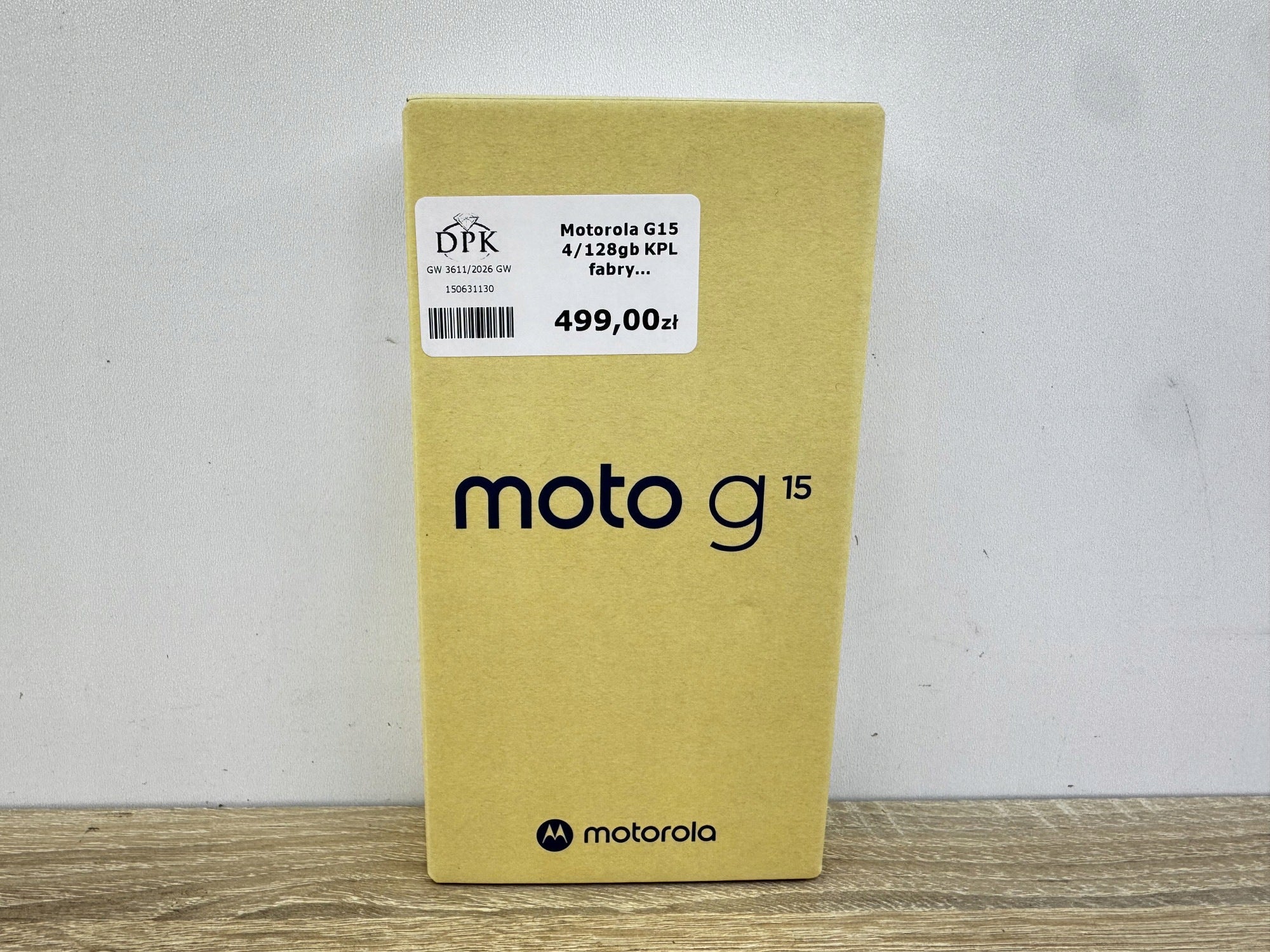 Smartphone Motorola G15 4GB RAM 128GB memory Manufacturer code PB6E0000SE