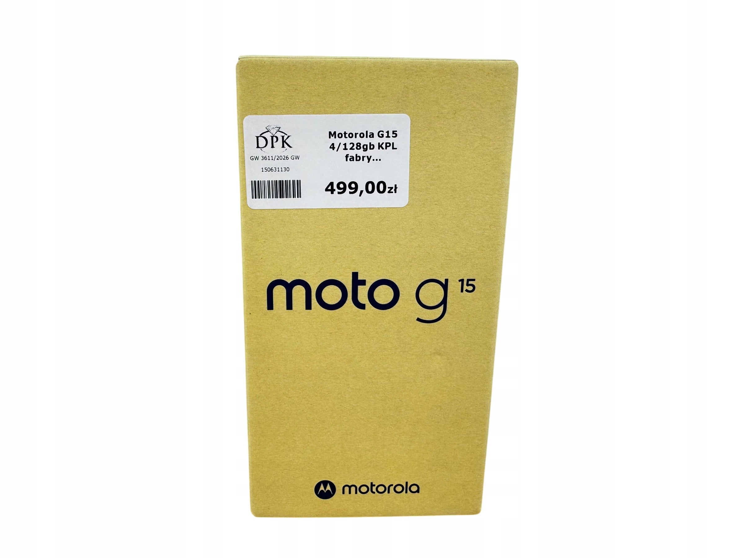 Smartphone Motorola G15 4GB RAM 128GB memory