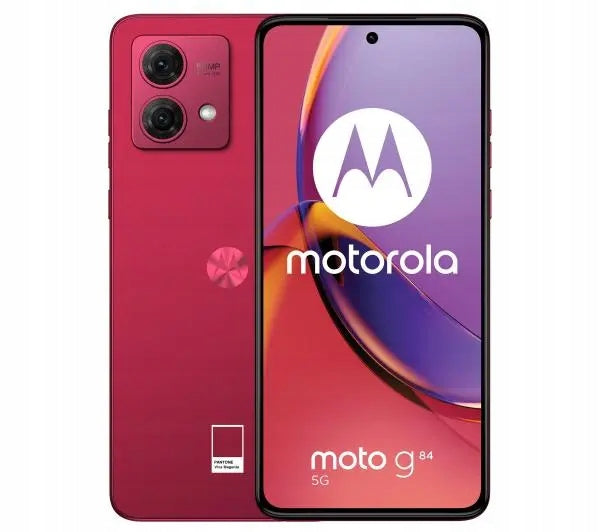 Smartphone Motorola Moto G84 8 GB / 256 GB 5G red Viva Magenta