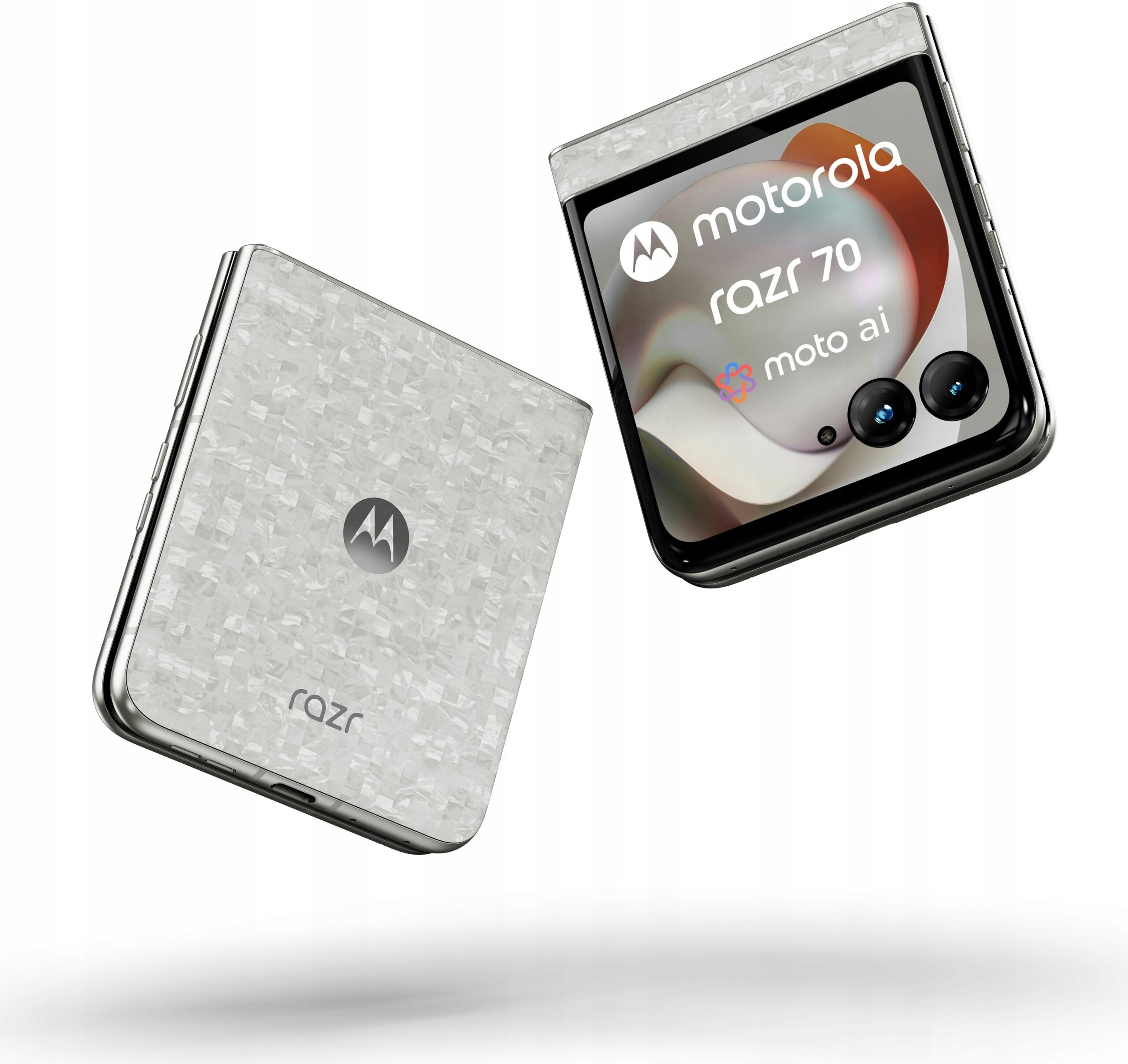 Smartphone Motorola Razr 70 8 GB / 256 GB 5G silver Phone model Razr 70